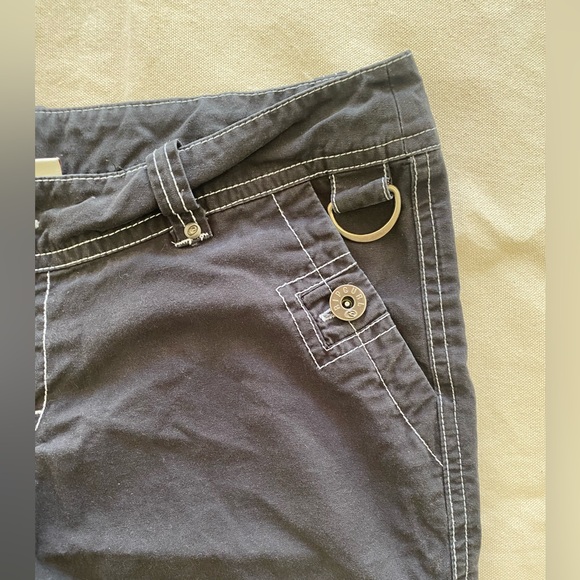 Rip Curl Charcoal Black Women's Long Shorts Tagged Size 5 Casual Surf - Picture 3 of 8